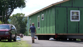 Habitat for Humanity, Giles Co. Technology Center students build homes for affordable housing