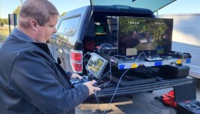 High school drone technology students see practical application of their study