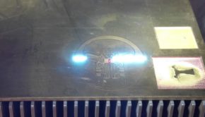 High speed laser engraving systems for firearms