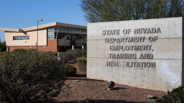 The State of Nevada's Department of Employment, Training and Rehabilitation Center in Las Vegas ...