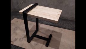 How to Make an Industrial End Table