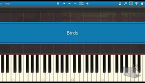 Imagine Dragons - Birds ft. Elisa (Piano Tutorial Synthesia)