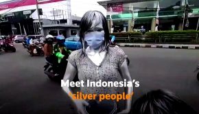 Indonesia's 'silver people' perform to make ends meet