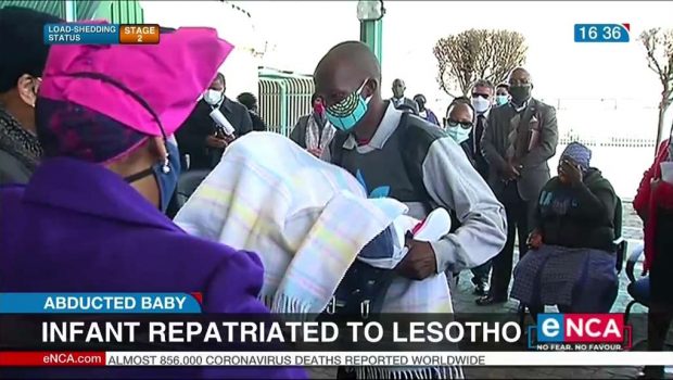 Infant repatriated to Lesotho