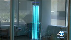 Is anti-COVID technology the key to reopening offices? LA high-rise using disinfecting robots to protect employees