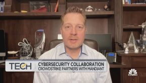 'It's kind of wait and see,' for M&A in cybersecurity, says CrowdStrike CEO