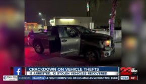 Kern County cracks down on vehicle thefts