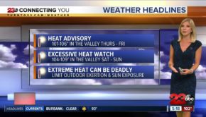 Kern County will feel intense heat this weekend