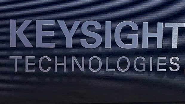 The sign for Keysight Technologies at its new location at Fountaingrove Parkway campus in Santa Rosa. (Press Democrat file, Aug. 14, 2014)