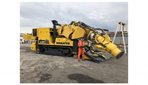 Komatsu and Vale Working to Advance the Future of Rock Excavation and Mechanical Cutting Technology