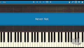 Lauv - Never Not (Piano Tutorial Synthesia)