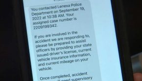 Lenexa Police using new technology to send texts after 911 calls