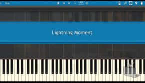Lightning Moment-DJ OKAWARI (Piano Tutorial Synthesia)