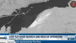 Lost kayaker found safe thanks to thermal imagery drone technology