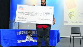 Lumberton Junior High wins $10,000 technology grant in Rack Room Shoes Teacher of the Year Contest - The Robesonian