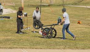 Luther College students use remote sensing technology to study Decorah history | Headlines