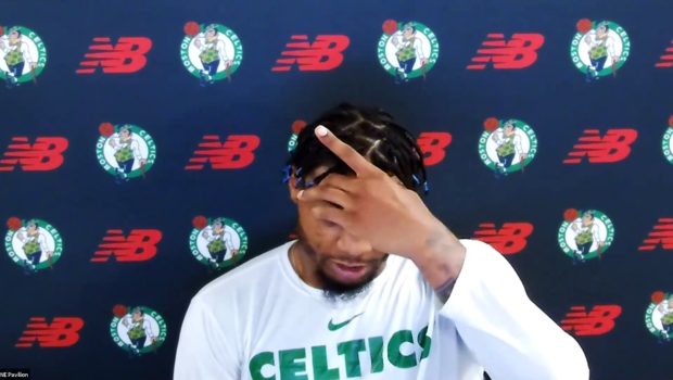 Marcus Smart press conference: Celtics "kicking each other's a**es."