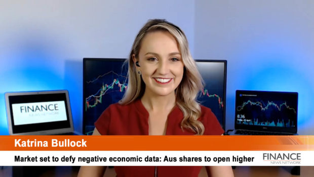 Market set to defy negative economic data: Aus shares to open higher