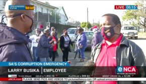 Mayibuye Transport Corporation workers down tools