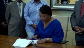 Mayor LaToya Cantrell signs use of surveillance technology into law