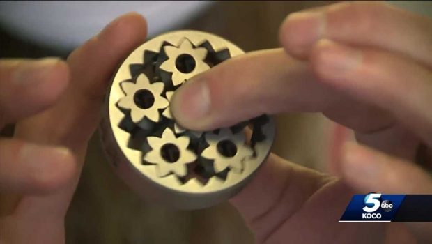 Metal 3-D printing technology at Oklahoma college helps make repairs easier at Tinker AFB