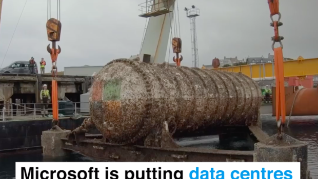 Microsoft is putting data centres at the bottom of the ocean