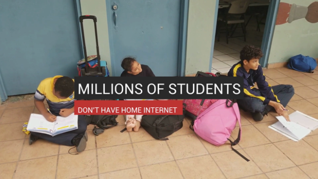 Millions Of Students Don’t Have Home Internet