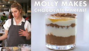 Molly Makes Dark Chocolate Chia Parfait