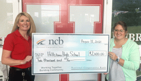 NCB awards Hillsboro High School $2,000 technology grant