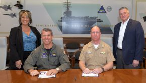 NSWC Crane, NAWC Training Systems Division sign MOA to further technology development in three key areas