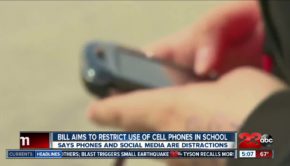 New bill aims to crack down on cell phone use at schools