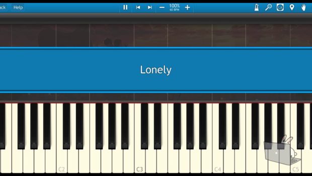 Noah Cyrus - Lonely (Piano Tutorial Synthesia)