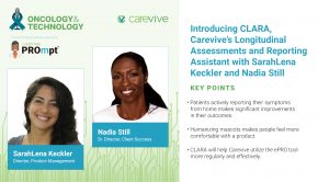 Oncology and Technology: Introducing CLARA, Carevive’s Longitudinal Assessments, and Reporting Assistant