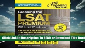 Online Cracking the LSAT Premium Edition, 2016-2017  For Online