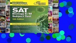 Online Cracking the SAT Biology E/M Subject Test  For Free