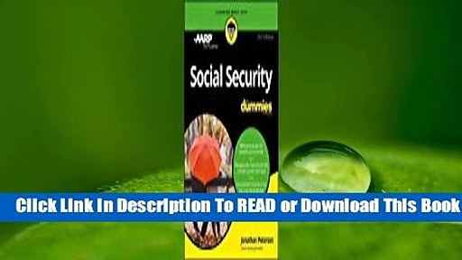 Online Social Security for Dummies  For Full