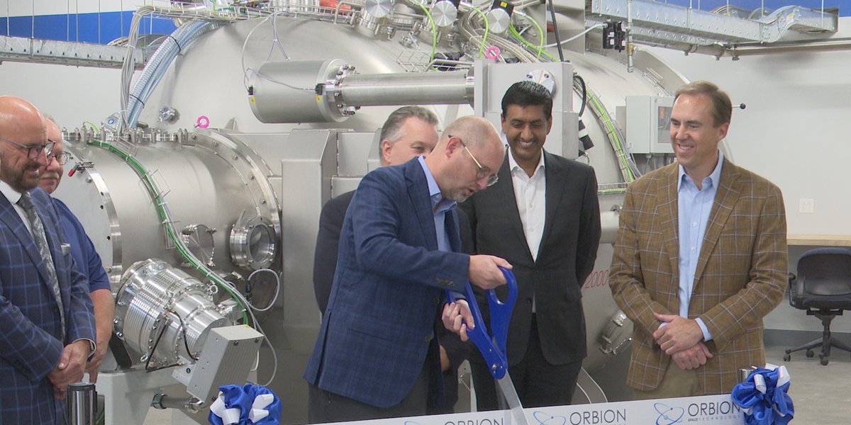 Orbion Space Technology opens rocket factory in Houghton