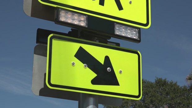 Orlando crosswalk uses infrared heat technology to detect pedestrians