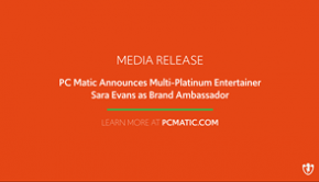 PC Matic Announces Multi-Platinum Entertainer Sara Evans as Brand Ambassador