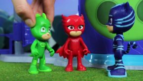 PJ Masks Creations  Wolfies and the Giant Bone!  Happy Halloween  Play with PJ Masks
