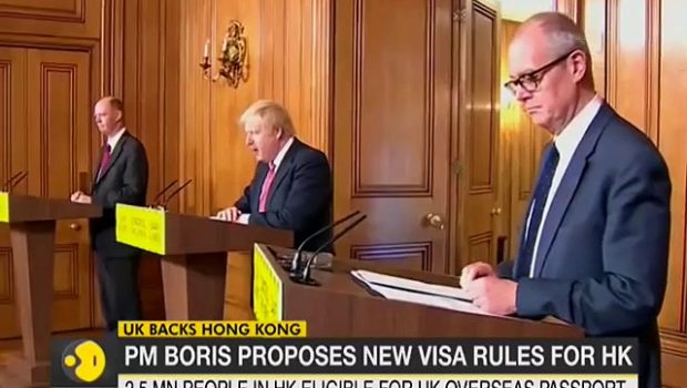 PM Boris Johnson proposes new visa rules for HK - China-HK - HK Security Law