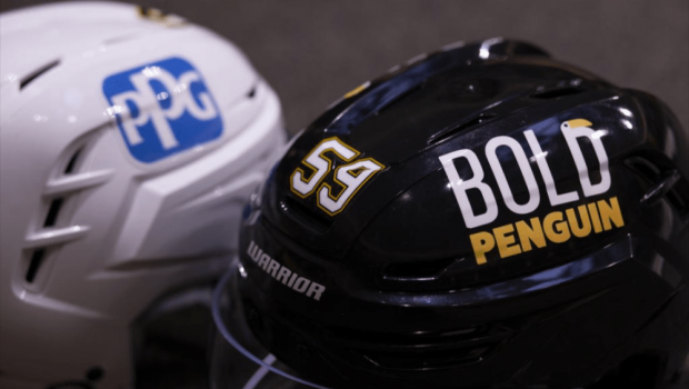 Penguins Add as ‘Bold Penguin’ As Helmet Sponsor
