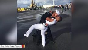 Photo Of Navy Sailor Kissing His Husband Divides The Internet
