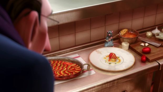 Pixar Side-by-Side - Remy’s First Bite from Ratatouille