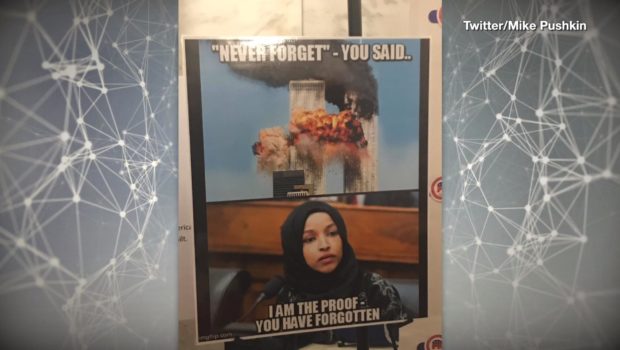 Poster Linking Rep. Omar to 9/11 Attack Sparks Outrage in WV Capitol