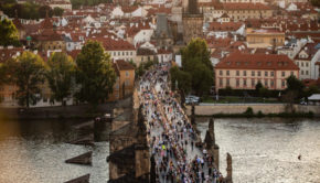 Prague Ends Coronavirus Lockdown with a Giant Outdoor Dinner Party