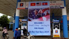 President Trump Arrives In Vietnam For Summit With North Korea's Kim