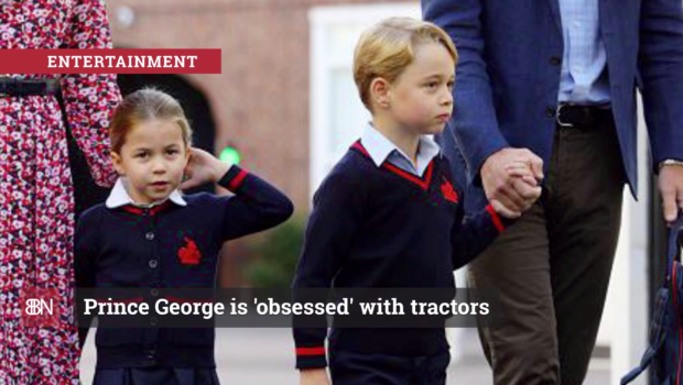 Prince George Loves Farming Tools