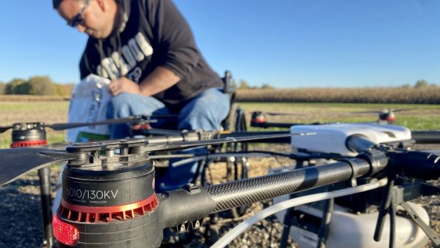 Purdue University takes farming to the sky with drone technology testing