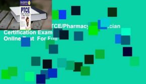 [Read] Barron's PTCE/Pharmacy Technician Certification Exam with Online Test  For Full